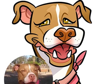 Custom Pet Caricature