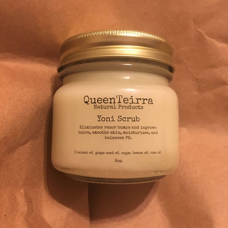 Yoni Scrub Exfoliating And Moisturizing All Natural Organic Etsy