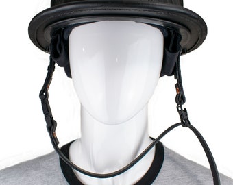 Firefighter Leather Chin strap