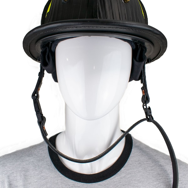 Firefighter Leather Chin strap