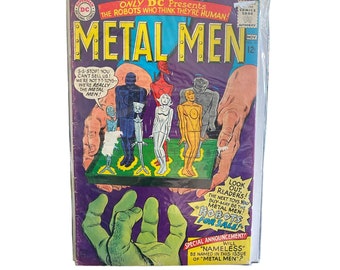 Metal Men Comics 9 Item 1965 1972 Numbers 16 21 32 33 38 42 43 113 121