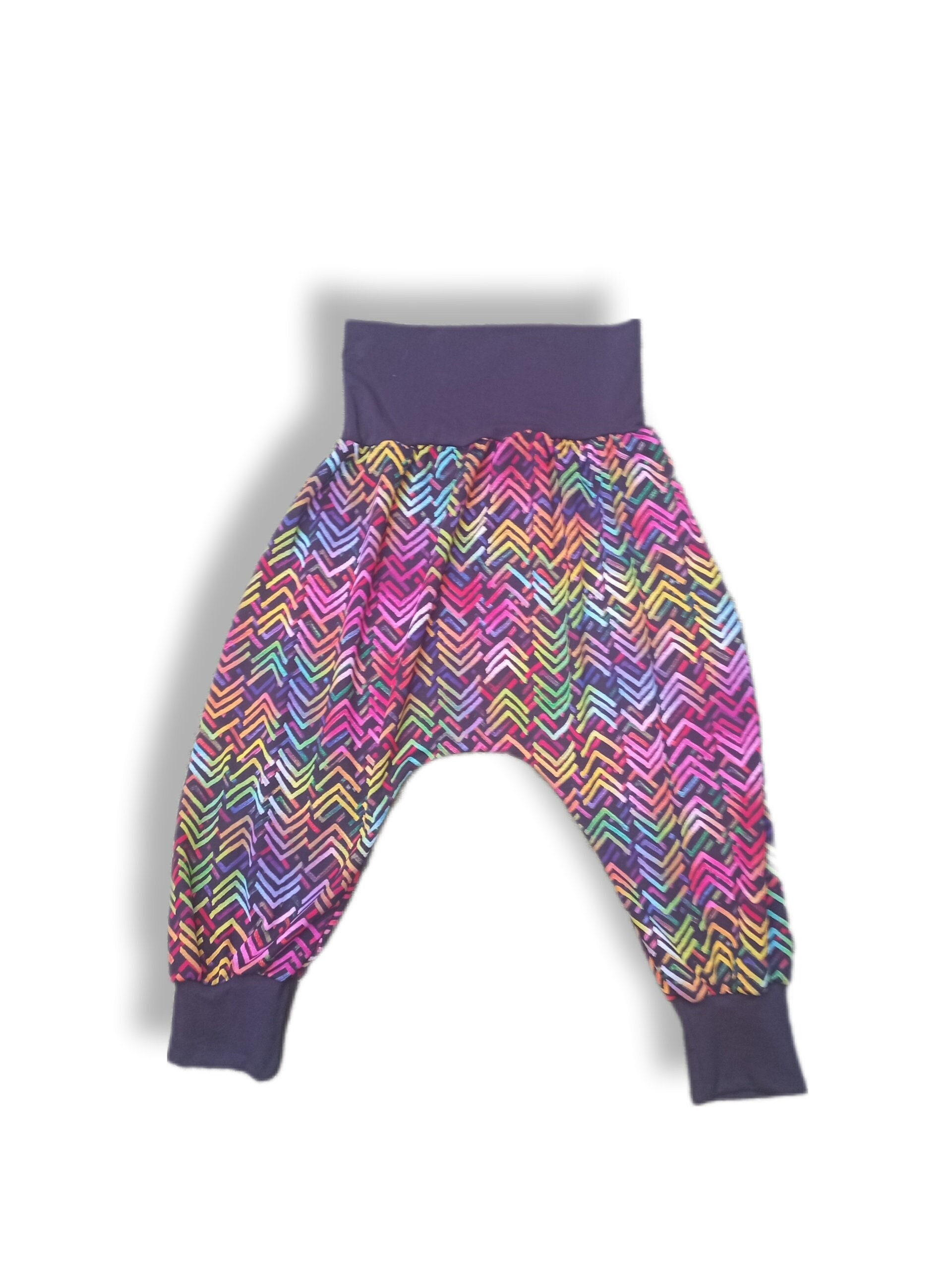 Pantalones de retazos de arcoíris para hombre hechos a mano multicolor  Hippie Boho Unisex Funky Hippy -  España