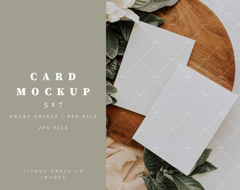Invitation Mockup Etsy