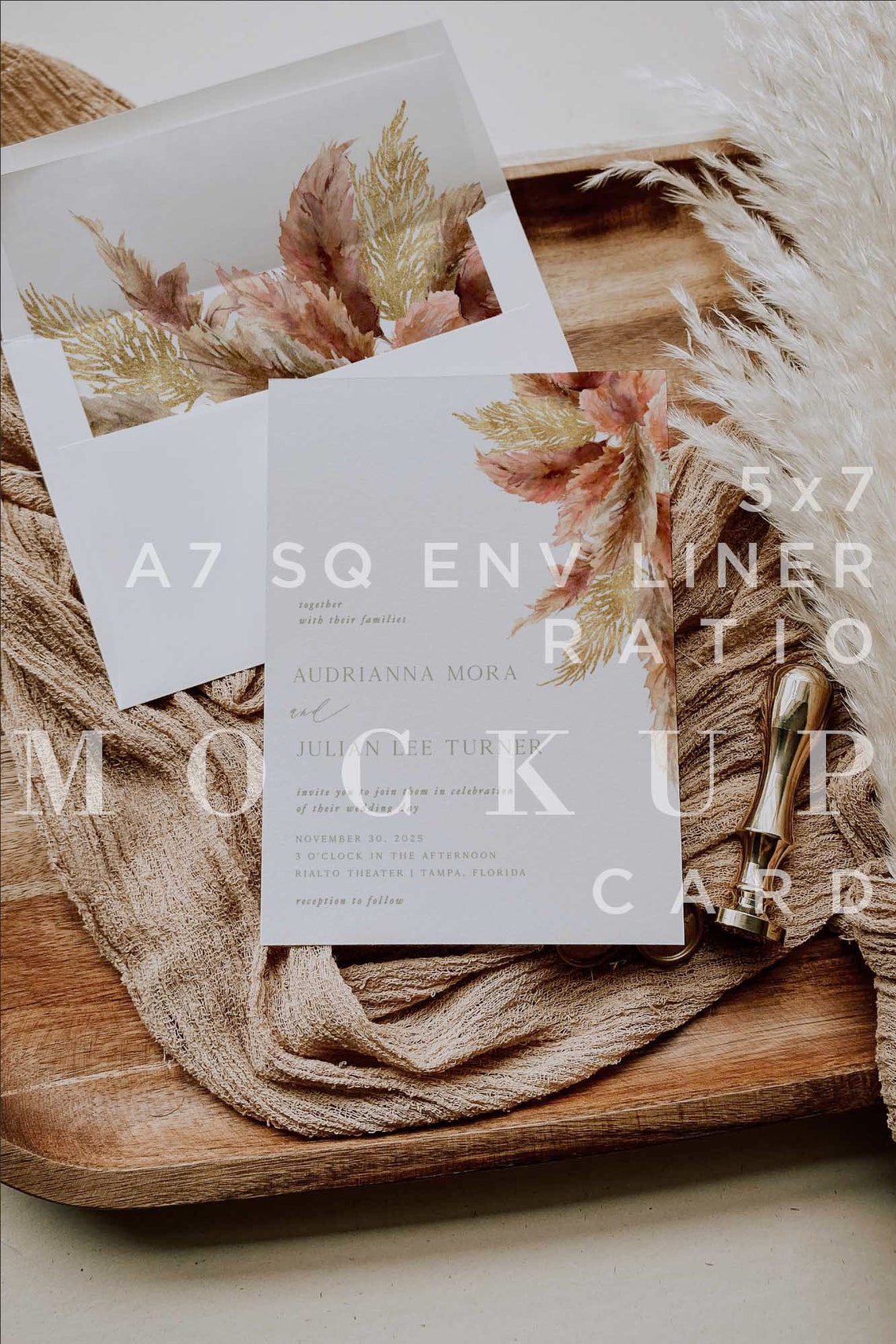 Download Wedding Invitation Suite Mockup Minimal Neutral Mockup | Etsy