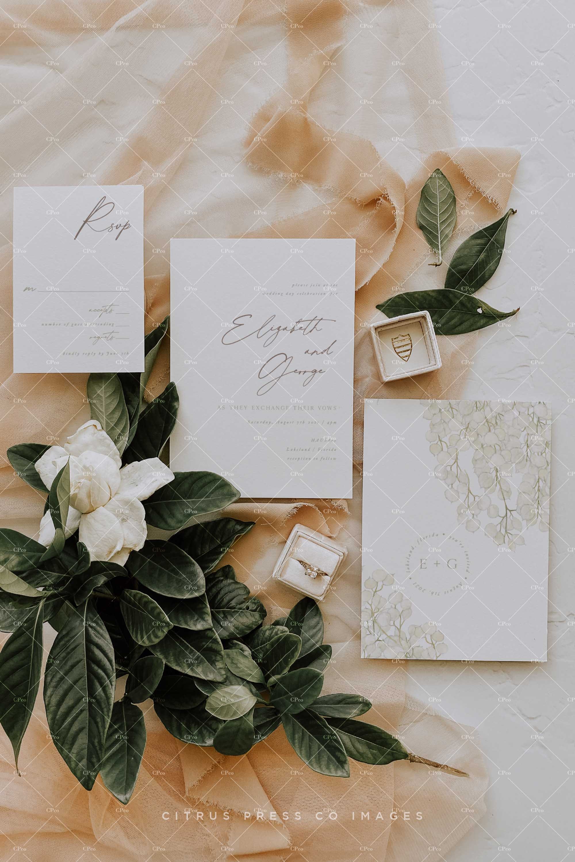 Wedding Invitation Mockup Mock Up Smart Object Digital | Etsy