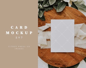Wedding invitation Mockup, Wedding Stationery, Wedding Invitation Mockup, Stationery Mockup, Blank Card Mockup, PSD Mockup, Smart Object