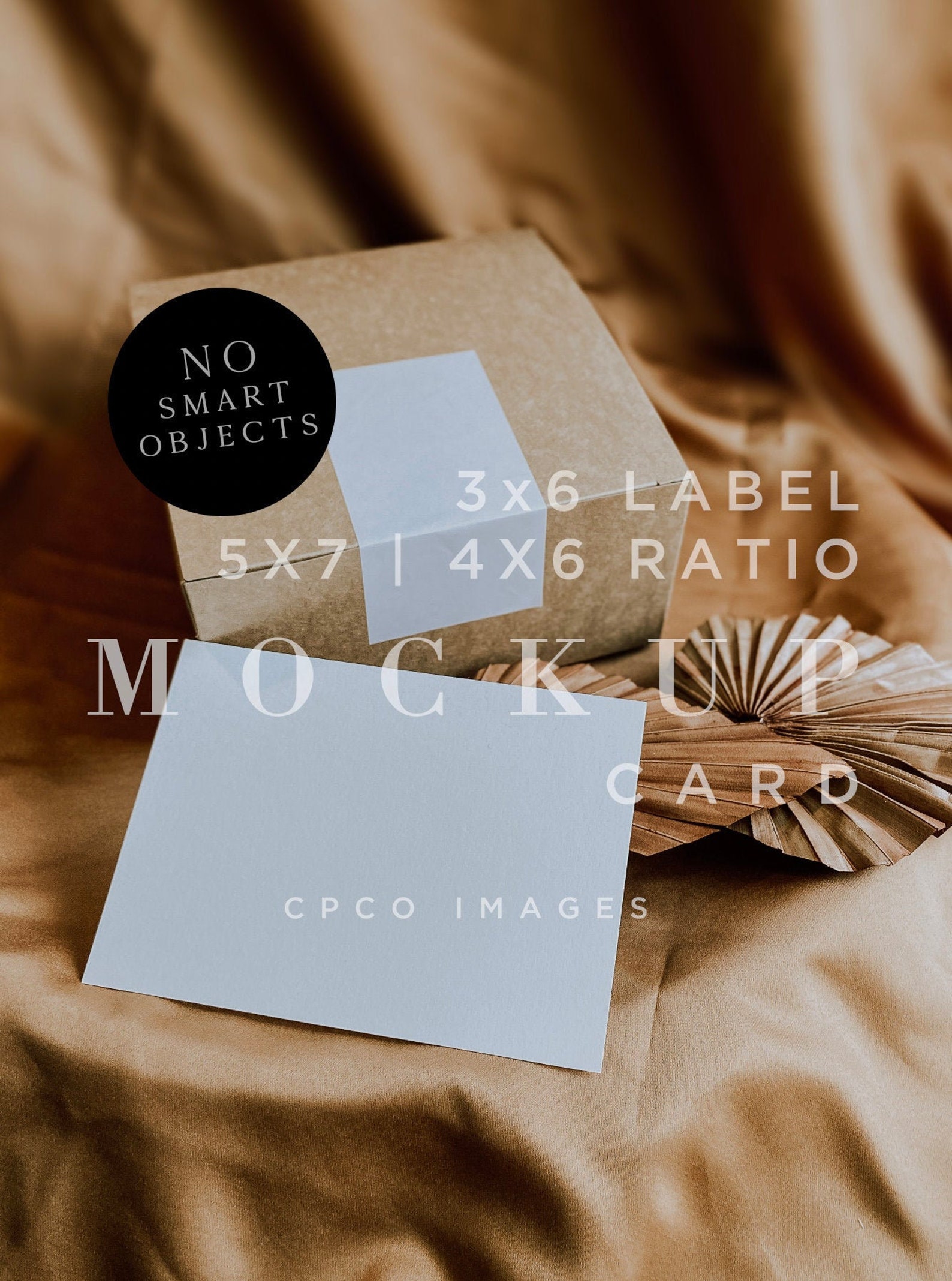 Neutrales Paket Label Mockup Karte Mockup Minimal Mockup | Etsy