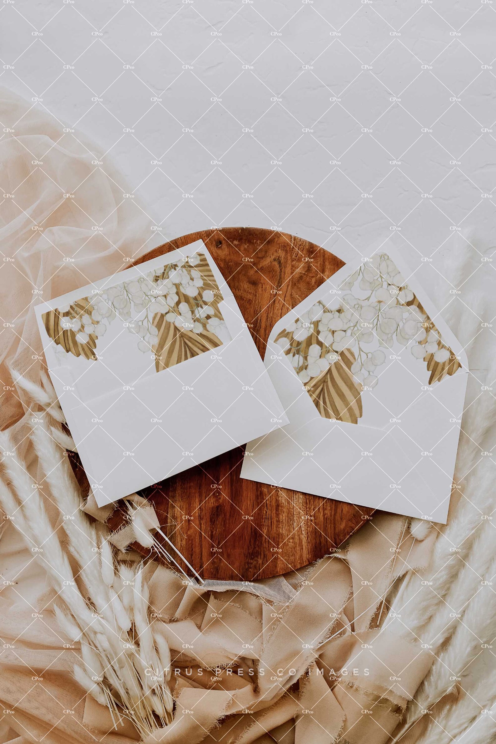 Envelope Liner Invitation Mockup 5x7 Envelope Instant Etsy