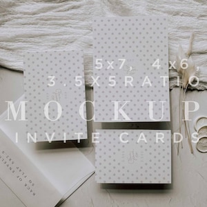 Maquette de suite de mariage, disposition de suite d’invitation, maquette, maquette, carte, téléchargement numérique, 5x7, 4x6, 3x5 3PC Suite, papeterie, objet intelligent 004