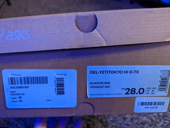 asics gel yeti tokyo