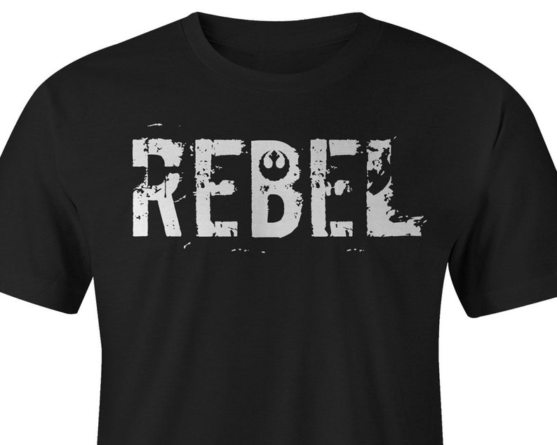 Star Wars Rebel T-shirt Star Wars Rebel Tee Star Wars Tee | Etsy