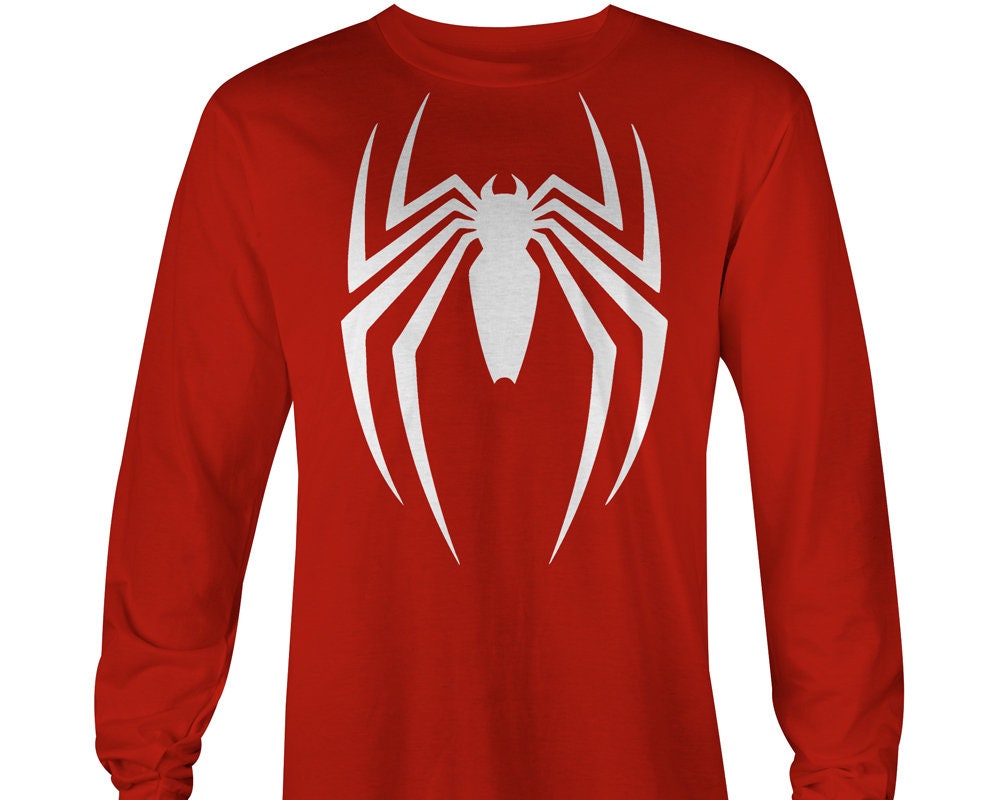 spiderman long sleeve tee