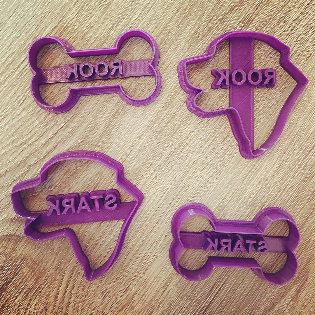 Personalized Custom Dog Treat Biscuit Cookie Cutter Your Name Imprint