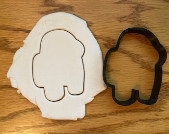 Among Us Cookie Cutter, Video Game, Alien, Impostor,  Fondant Cutter