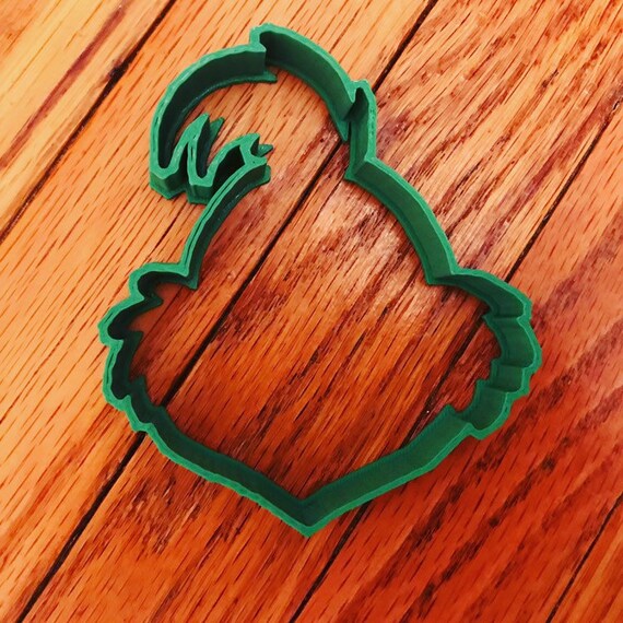 Grinch Head Cookie Cutter Etsy