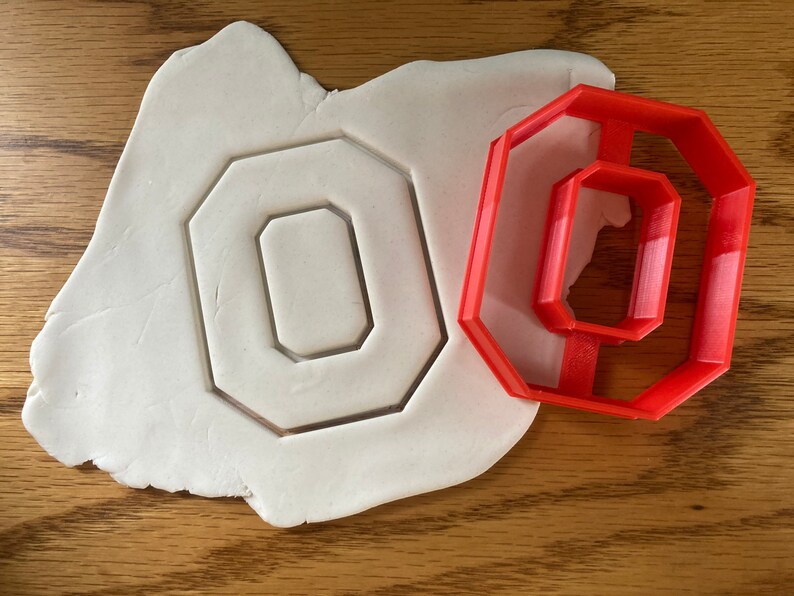 Ohio State Buckeyes Logo Cookie Cutter Etsy