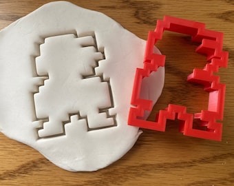Pixel Mario Cookie Cutter