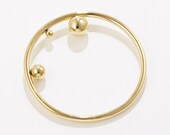 Brass bangle, Brass bracelet, Contemporary bracelet, Unique bracelet, Contemporary design, wearable contemporary jewelry