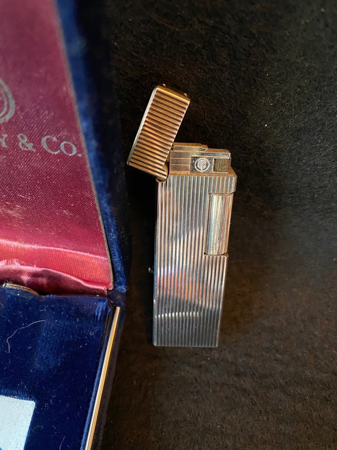 Silver Plate Tiffany Cigarette Cigar Lighter Smoking Candles Etsy