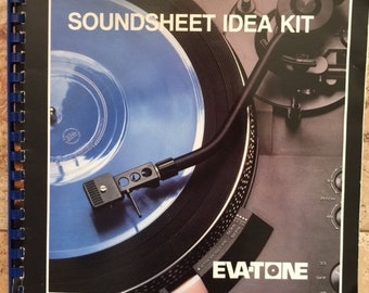 Music Records Advertising Eva-tone Soundsheet Flexi Disc Promotional Kit 1960s 1970s 1980s Direct Mail Magazine Inserts