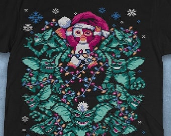 We Wish You A Gremlin Christmas  |  Adult Unisex Fit T-Shirt