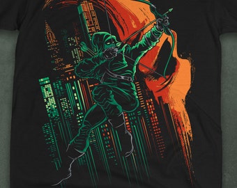 Green Arrow Shirt - Etsy