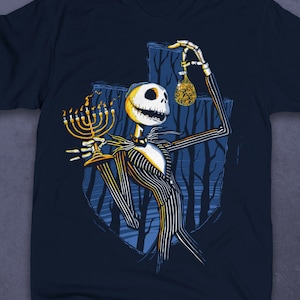 CIDADE DE HANUKKAH | Camiseta unissex para adultos