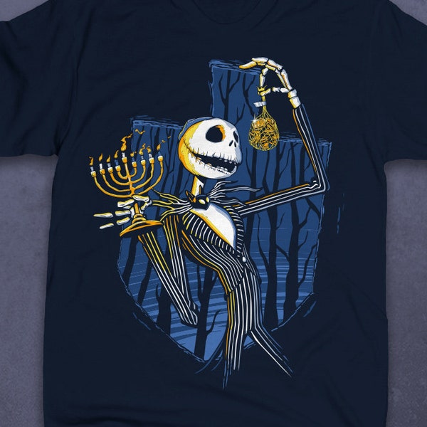 VILLE DE HANUKKAH | T-shirt ajusté unisexe adulte