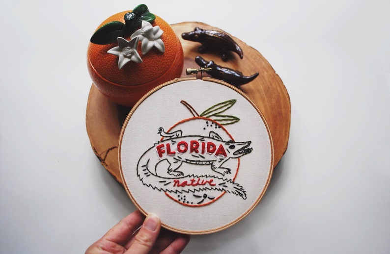 Florida Native Embroidery image 1