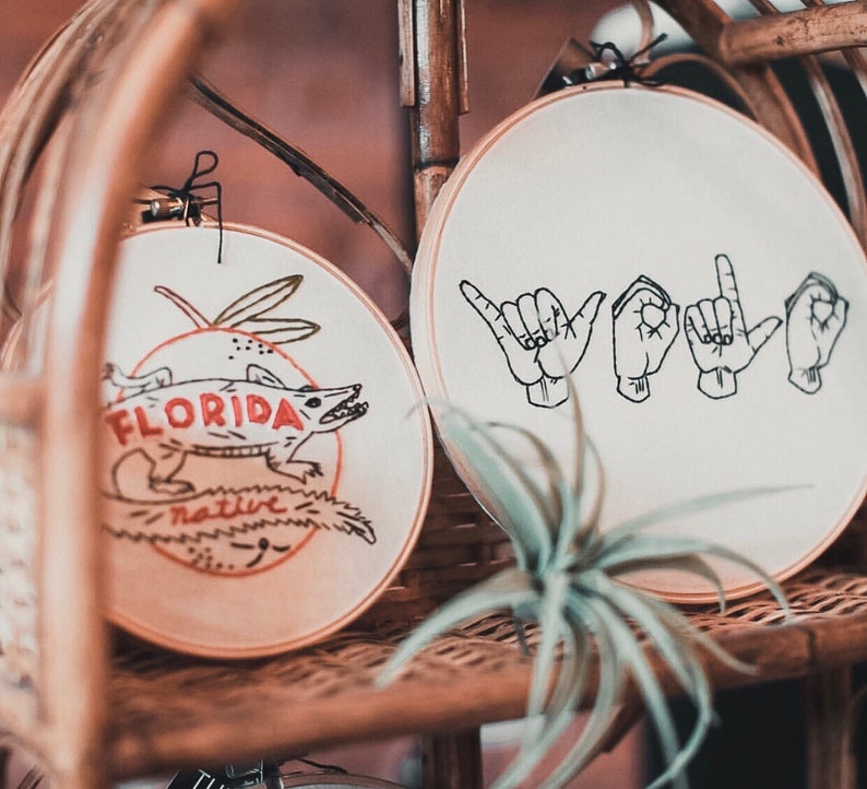 Florida Native Embroidery image 4