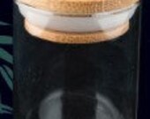 Stash Jars - Glass and Wood