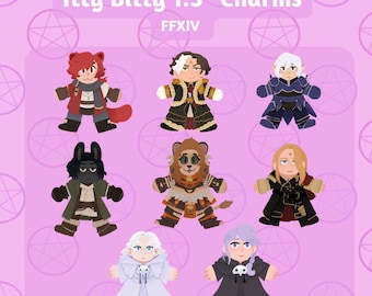 Dijes Itty Bitty de FFXIV de 1.5"
