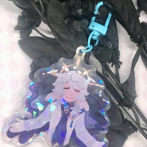 Honkai Star Rail Holographic 3inch Sunday Charm