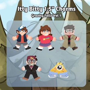 Gravity Falls Pines Familie Itty Bitty Charms