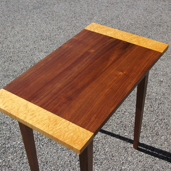 Birdseye Maple Table Etsy