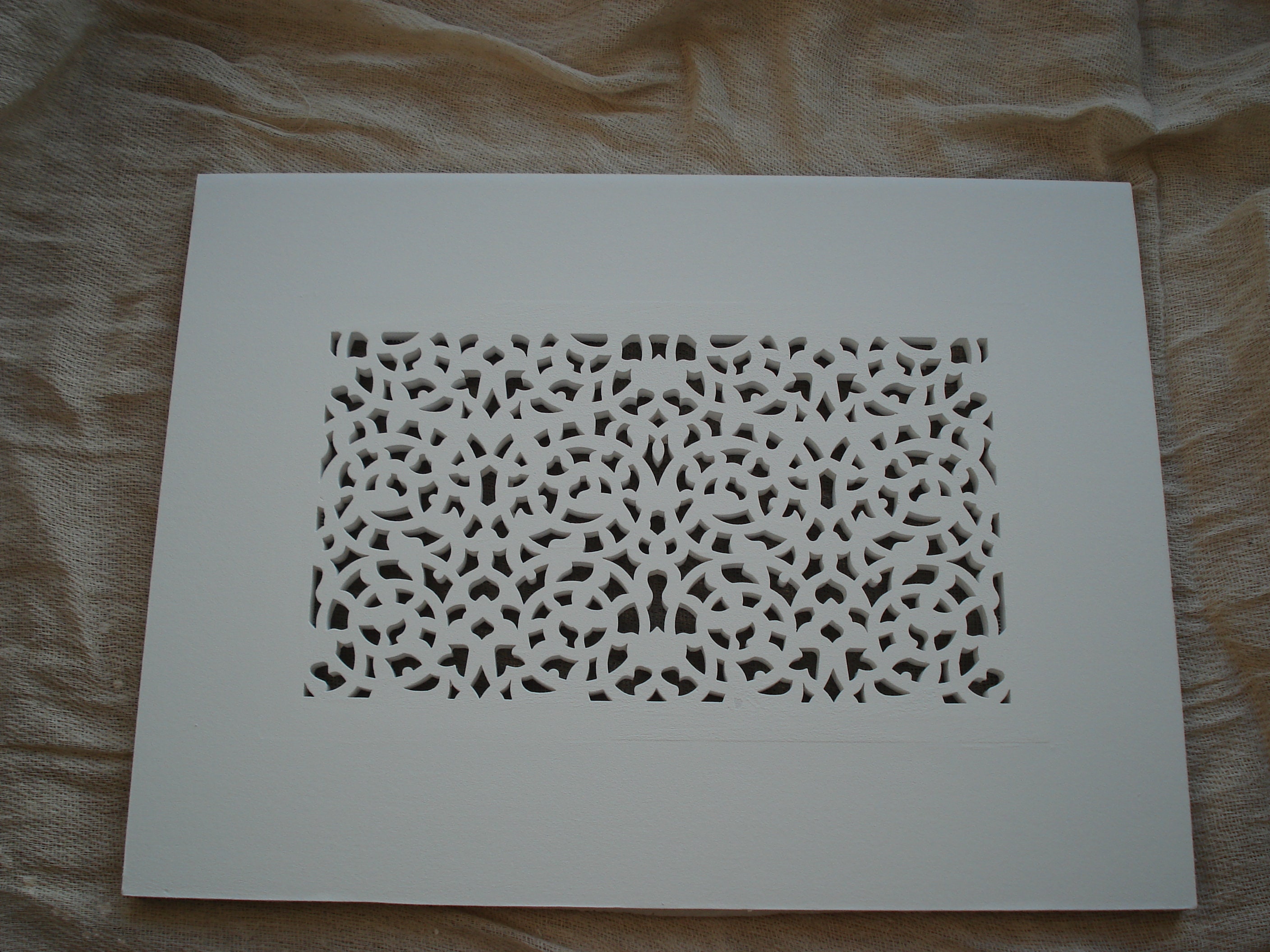 Decorative Air Vent Cover. Custom Made in the UK. Installed in Etsy UK