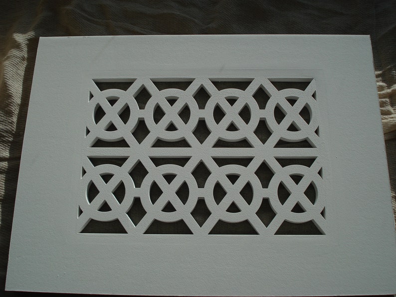 A9 Plasterboard Vent Panel 12.5mm Flush in Decorative Air Vent Cover ...