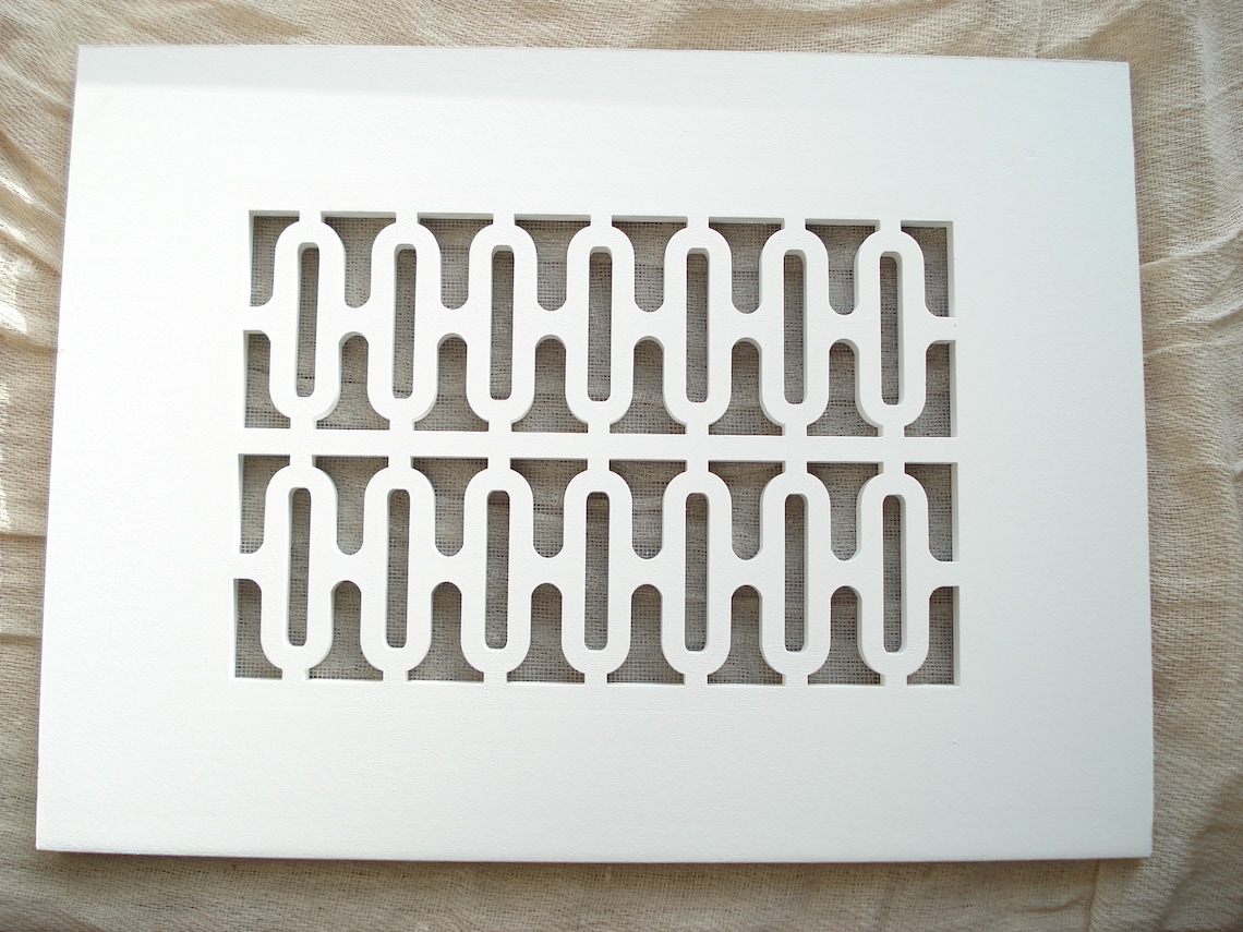 Decorative Air Vent Cover. Custom Made in the UK. Installed in Etsy