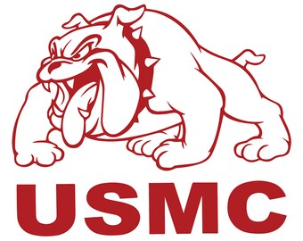 United States Marine Corps Usmc Full Body Bulldog Vinyl Decal Yeti 30 Oz Rambler Tumbler Rtic Ozark Cup Decal Only W 3 Inches United States Marine Corps Usmc Full Body Bulldog Vinyl Decal Yeti 30 Oz Rambler Tumbler Rtic Ozark Cup Decal Only W 3 Inches