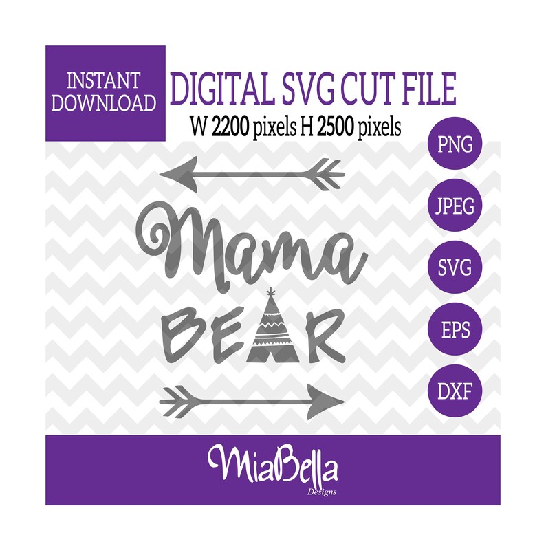 Free Free Mama Bear Svg Teepee 310 SVG PNG EPS DXF File