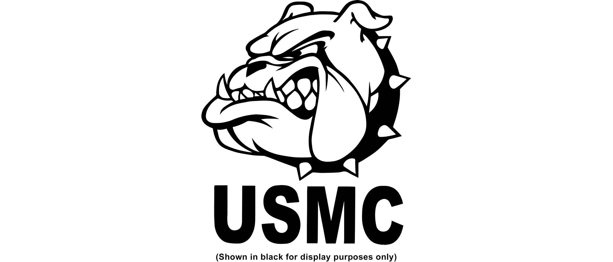 USMC Bulldog United States Marine Corps Decal Sticker for YETI | Etsy