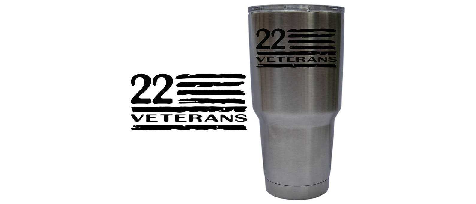22kill Decal Stop the Twenty-two 22 Veteran Military Suicide Awareness Prevention ...