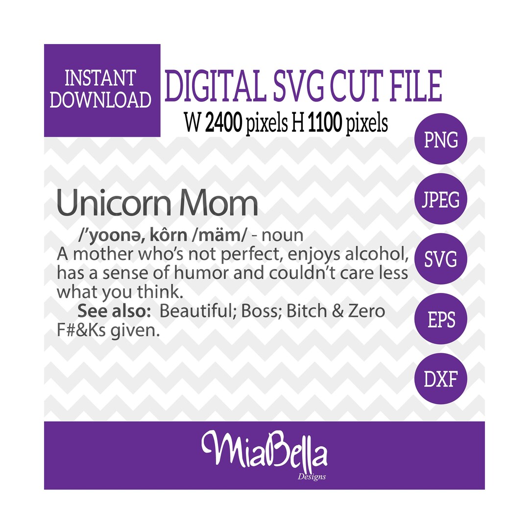 Unicorn Mom SVG Unicorn Mom Unicorn Mom Shirt Unicorn Mom - Etsy