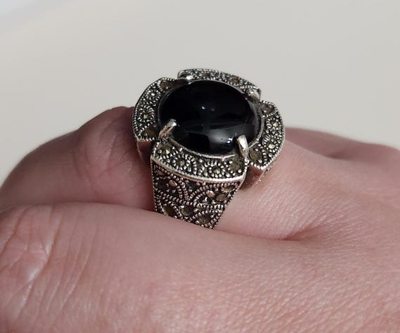 Sterling Silver Statement Ring - image 7