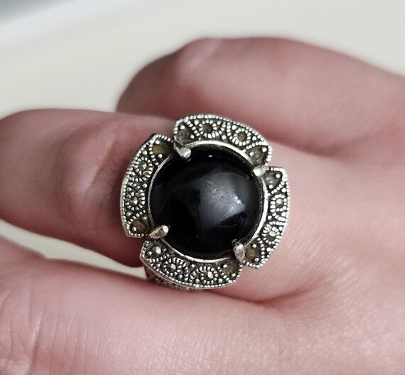 Sterling Silver Statement Ring - image 6