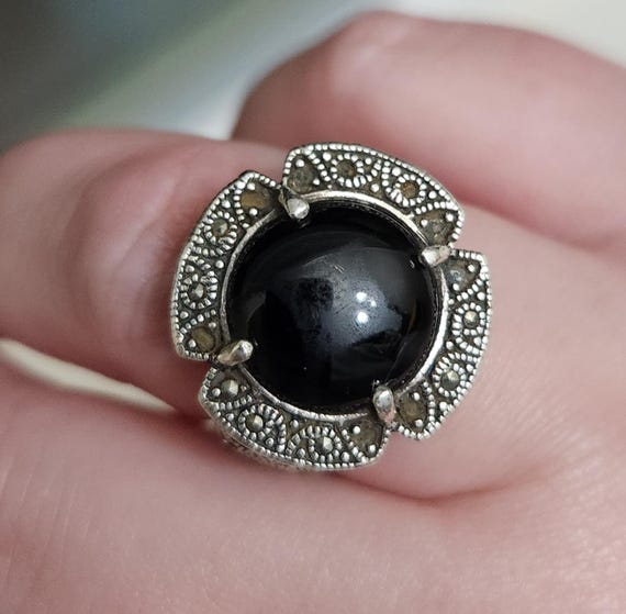 Sterling Silver Statement Ring - image 8