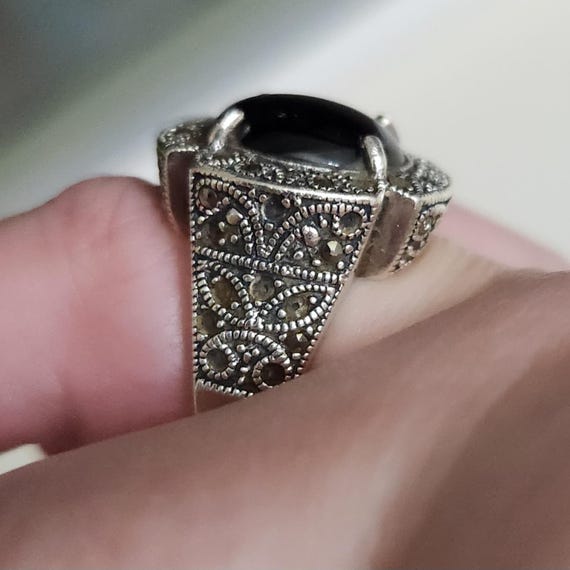 Sterling Silver Statement Ring - image 9