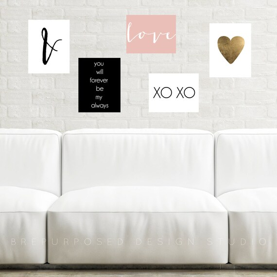 Printable Pack Digital Download Instant Gallery Wall | Etsy