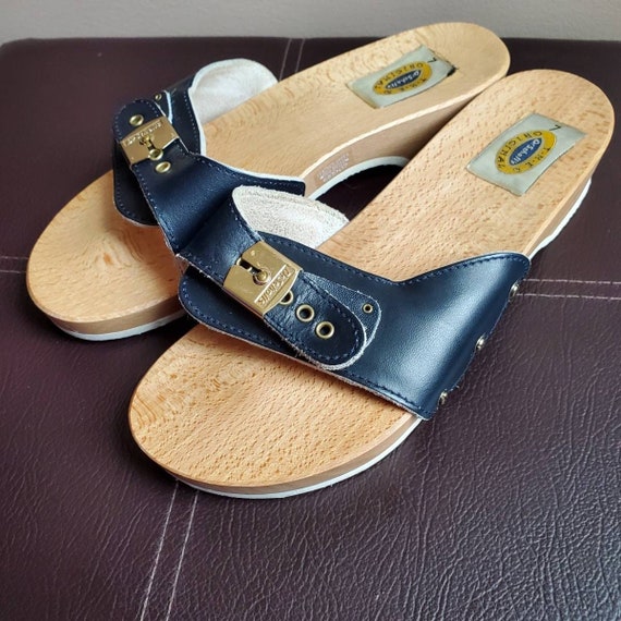 Wooden sandals from the 8's Clearance