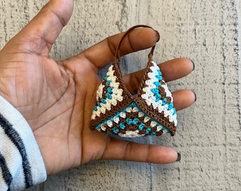 Granny Square Crochet Handbag PATTERN (PDF Pattern)